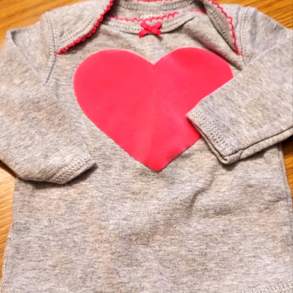 Carters newborn blouse